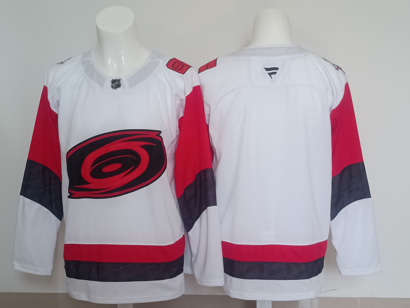 Men Carolina Hurricanes Blank White 2025 NHL Jersey style 001